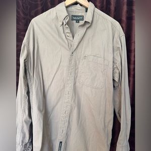 Timberland khaki button-down